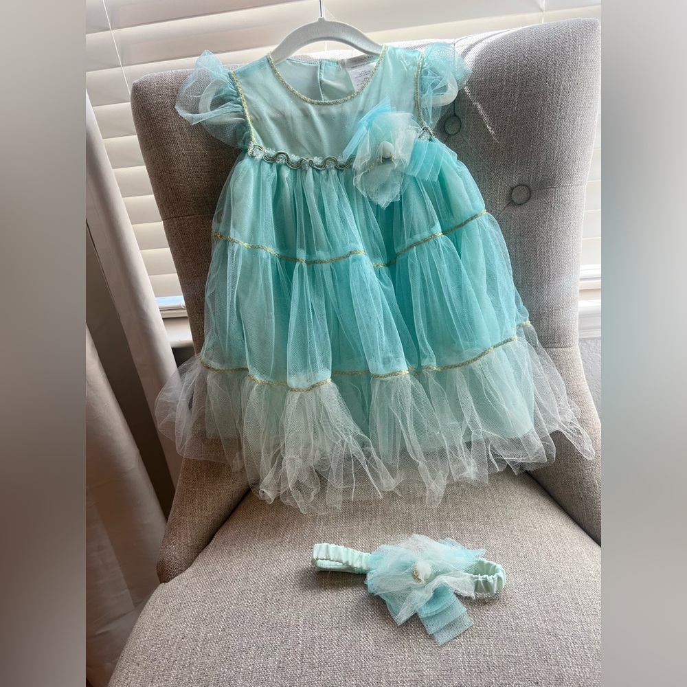 Pottery Barn Kids Flapper Costume Size 6-12 months